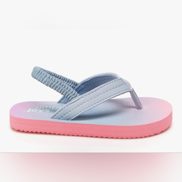 Simple Joys by Carter's Girls Kimmie Nora Jelly Sandal Set Of 2 Size 7 Toddlers - Picture 5 of 15